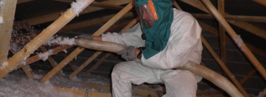 Isolation thermique des combles: soufflage Isolation thermique des combles: soufflage
